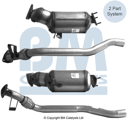 Approved Ruß-/Partikelfilter, Abgasanlage BM11402H kaufen | BM CATALYSTS | ECE geprüft