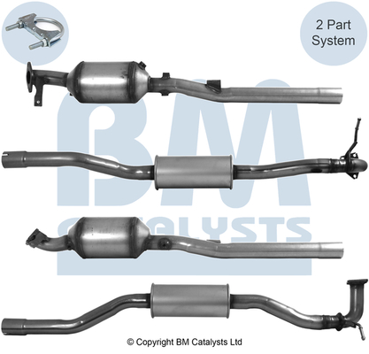 Approved Ruß-/Partikelfilter, Abgasanlage BM11409H kaufen | BM CATALYSTS | ECE geprüft
