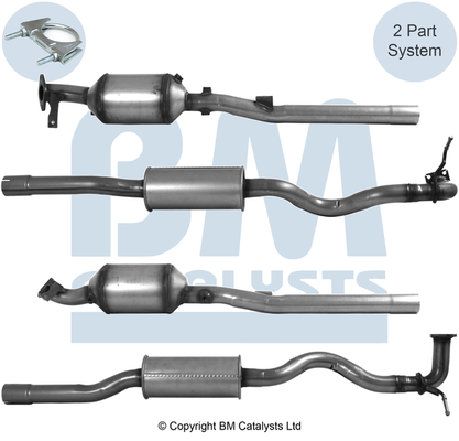 Approved Ruß-/Partikelfilter, Abgasanlage BM11694H kaufen | BM CATALYSTS | ECE geprüft