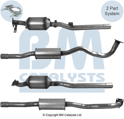 Approved Ruß-/Partikelfilter, Abgasanlage BM11695H kaufen | BM CATALYSTS | ECE geprüft