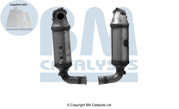 Approved Ruß-/Partikelfilter, Abgasanlage BM15172H kaufen | BM CATALYSTS | ECE geprüft