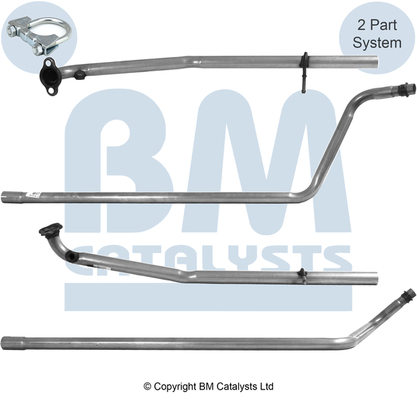 Abgasrohr BM50121 kaufen | BM CATALYSTS
