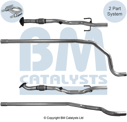 Abgasrohr BM50156 kaufen | BM CATALYSTS