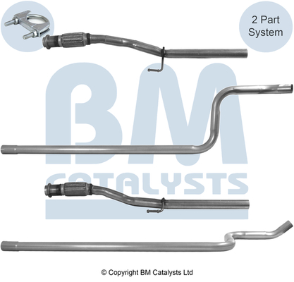 Abgasrohr BM50241 kaufen | BM CATALYSTS