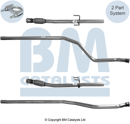 Abgasrohr BM50242 kaufen | BM CATALYSTS