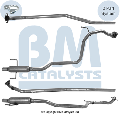 Abgasrohr BM50572 kaufen | BM CATALYSTS