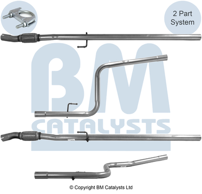 Abgasrohr BM50771 kaufen | BM CATALYSTS