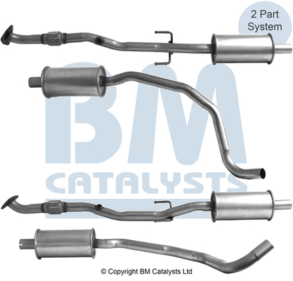 Abgasrohr BM50969 kaufen | BM CATALYSTS