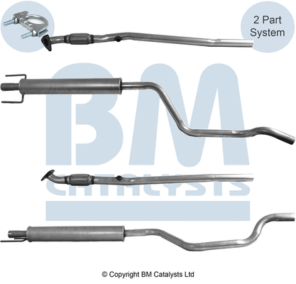 Abgasrohr BM51020 kaufen | BM CATALYSTS
