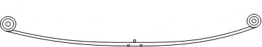 CS Germany 10.200.912.00 Federnpaket Hinterachse für FORD