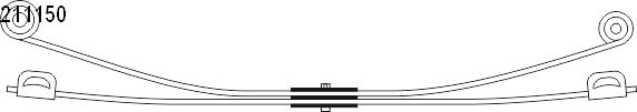Federnpaket Hinterachse 10.211.150.00 kaufen | CS Germany