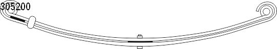 Federnpaket Vorderachse 10.305.200.00 kaufen | CS Germany