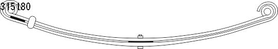 Federnpaket Vorderachse 10.315.180.00 kaufen | CS Germany