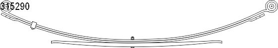 Federnpaket Hinterachse 10.315.290.00 kaufen | CS Germany