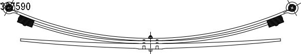 Federnpaket Hinterachse 10.337.590.00 kaufen | CS Germany