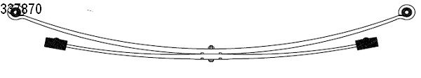 Federnpaket Hinterachse 10.337.870.00 kaufen | CS Germany