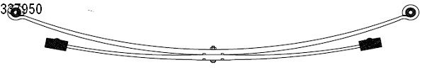 Federnpaket Hinterachse 10.337.950.00 kaufen | CS Germany