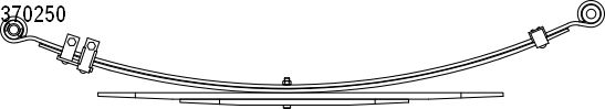 Federnpaket Hinterachse 10.370.250.00 kaufen | CS Germany