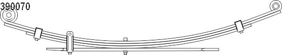 Federnpaket Hinterachse 10.390.070.00 kaufen | CS Germany