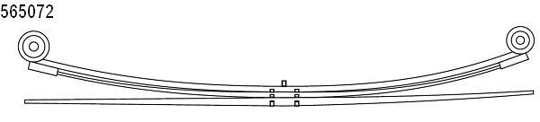 Federnpaket Hinterachse 10.565.072.00 kaufen | CS Germany