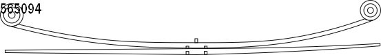 Federnpaket Hinterachse 10.565.094.00 kaufen | CS Germany