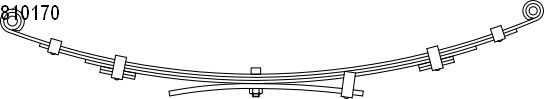 Federnpaket Hinterachse 10.810.170.00 kaufen | CS Germany