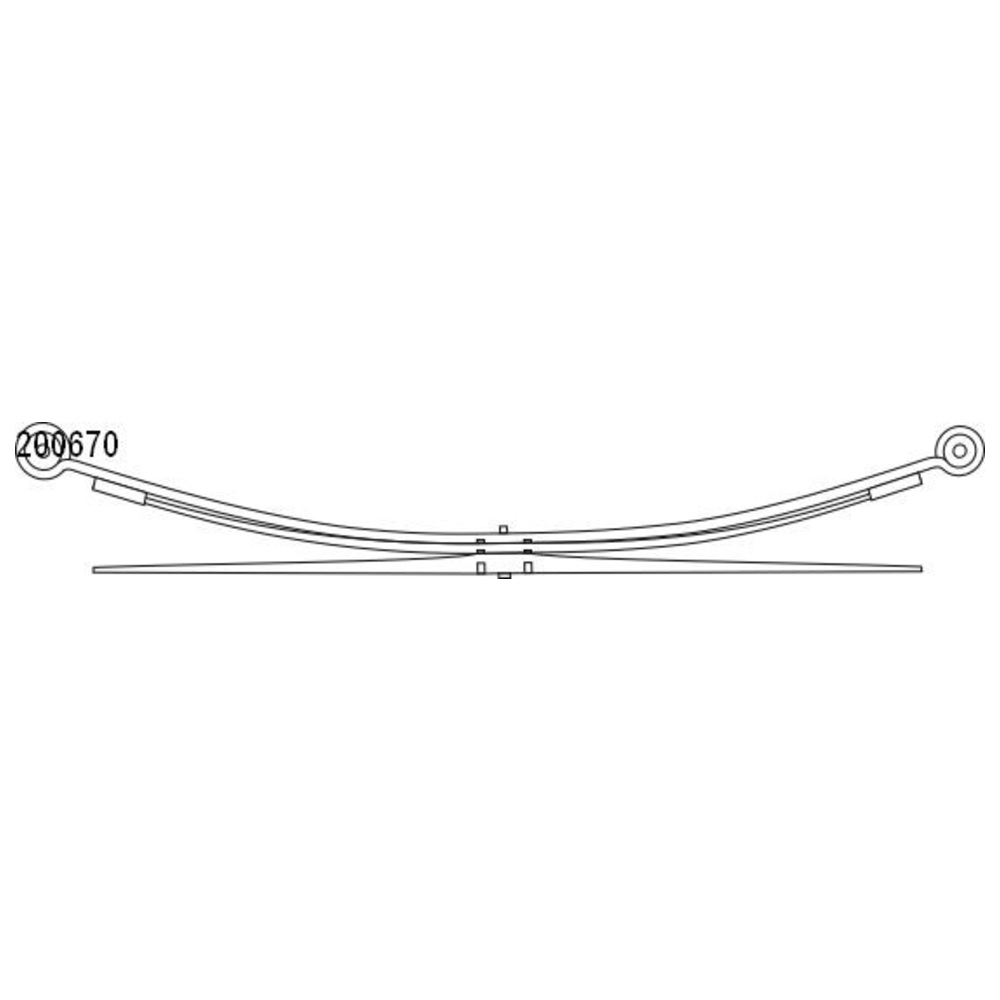 Federnpaket Hinterachse 10.200.670.00 kaufen | CS Germany