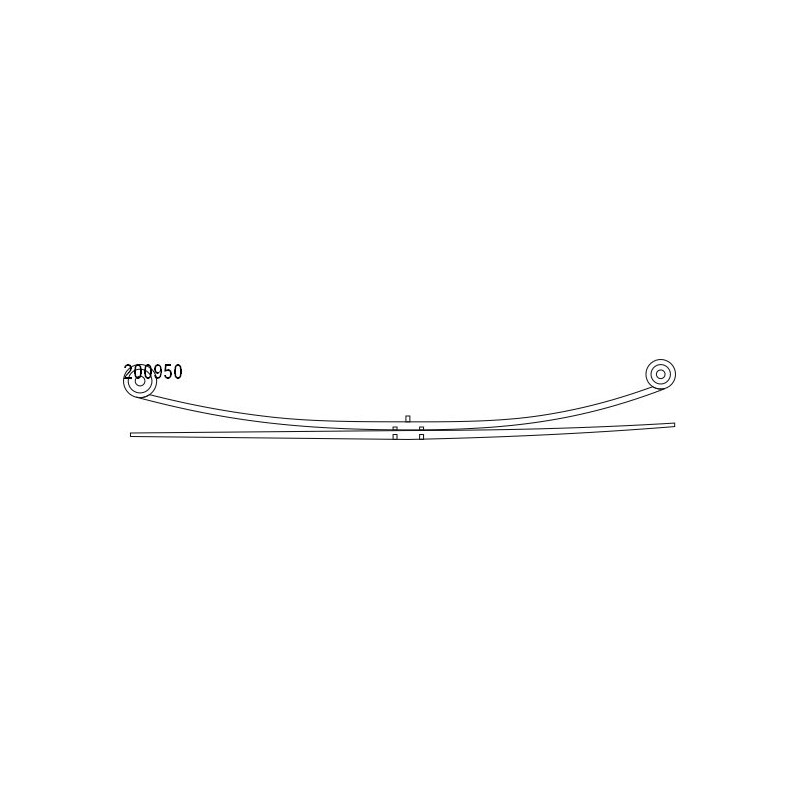 Federnpaket Hinterachse 10.200.950.00 kaufen | CS Germany