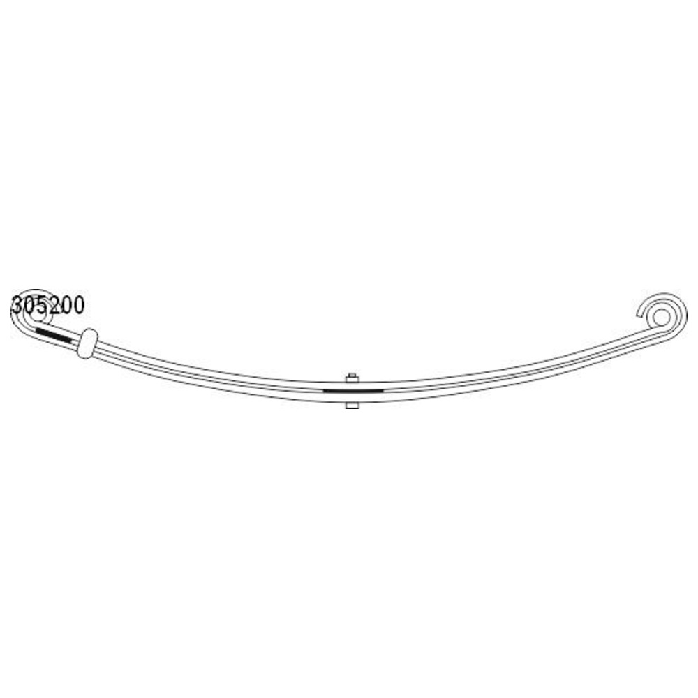 Federnpaket Vorderachse 10.305.200.00 kaufen | CS Germany