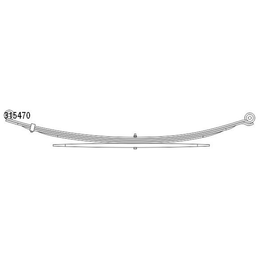 Federnpaket Hinterachse 10.315.470.00 kaufen | CS Germany