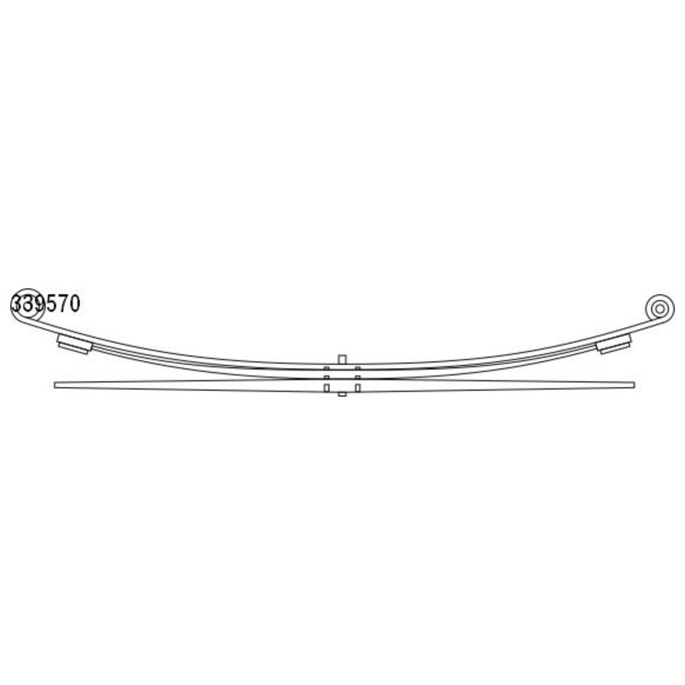 Federnpaket Hinterachse 10.339.570.00 kaufen | CS Germany