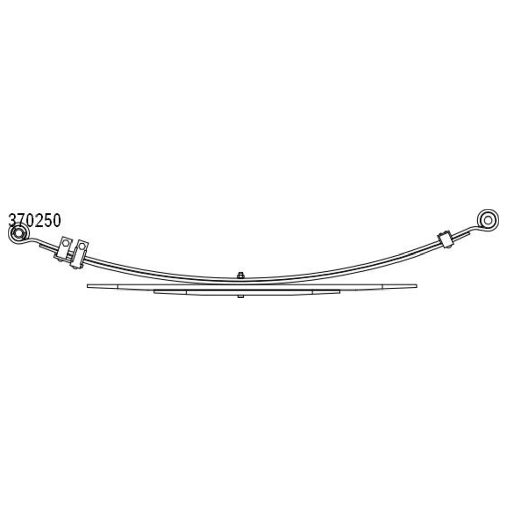 Federnpaket Hinterachse 10.370.250.00 kaufen | CS Germany