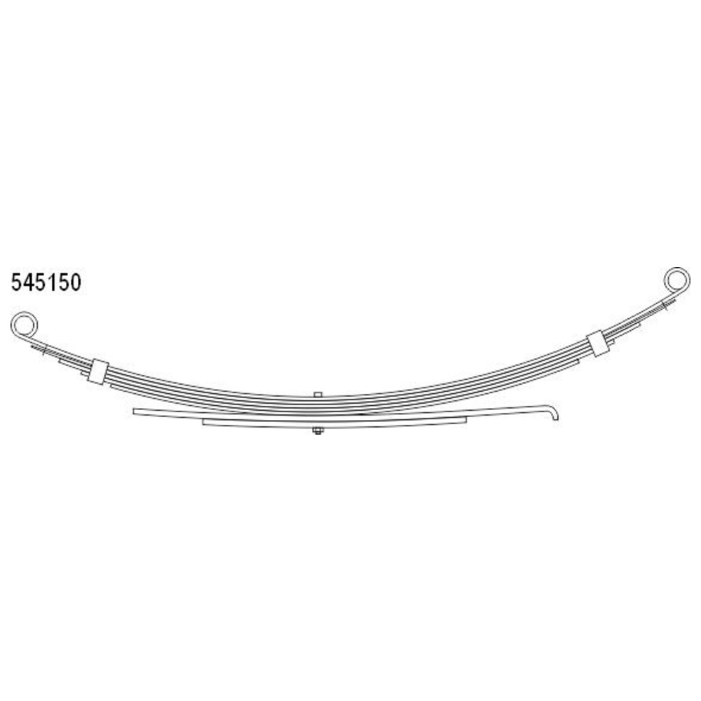 Federnpaket Hinterachse 10.545.150.00 kaufen | CS Germany