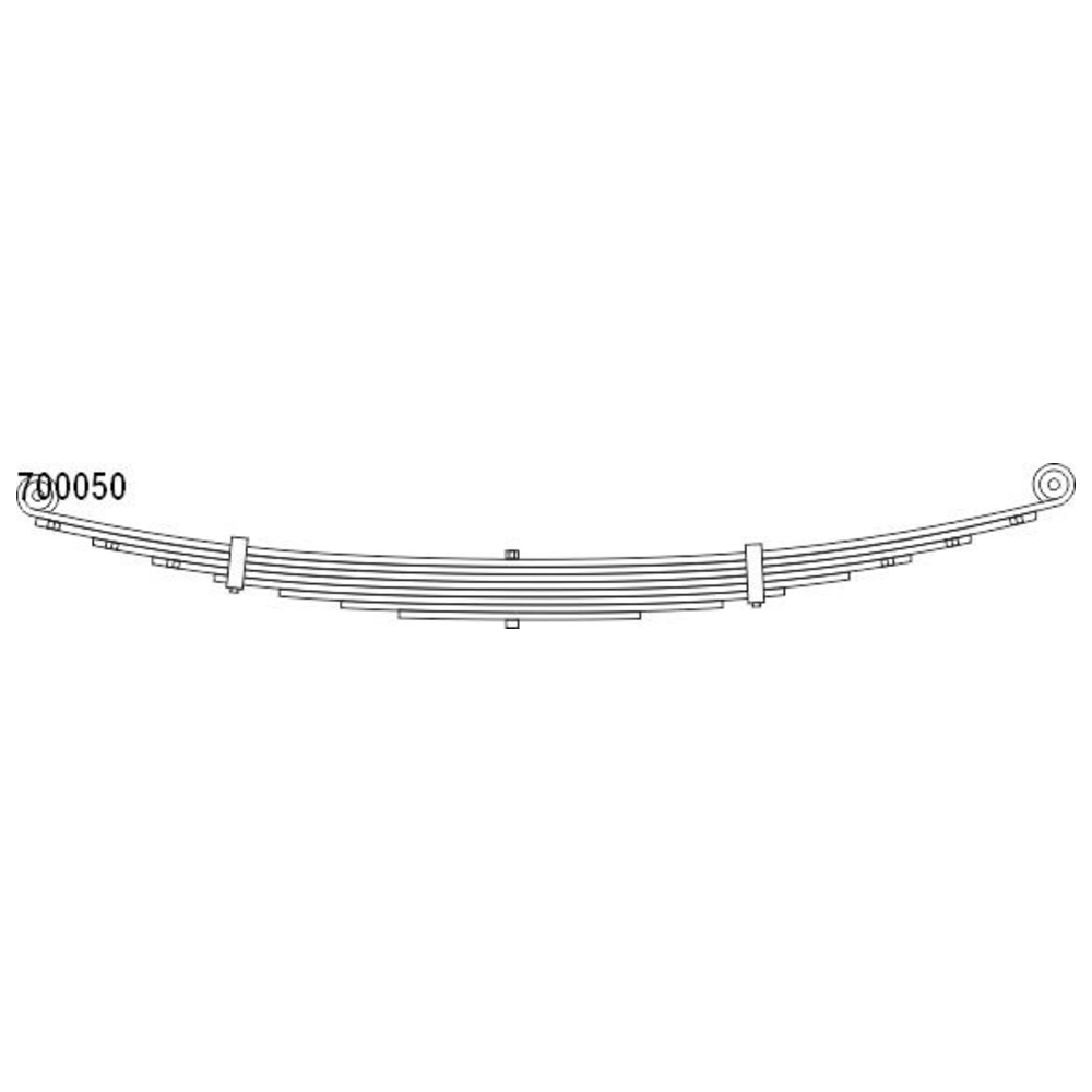 Federnpaket Hinterachse 10.700.050.00 kaufen | CS Germany