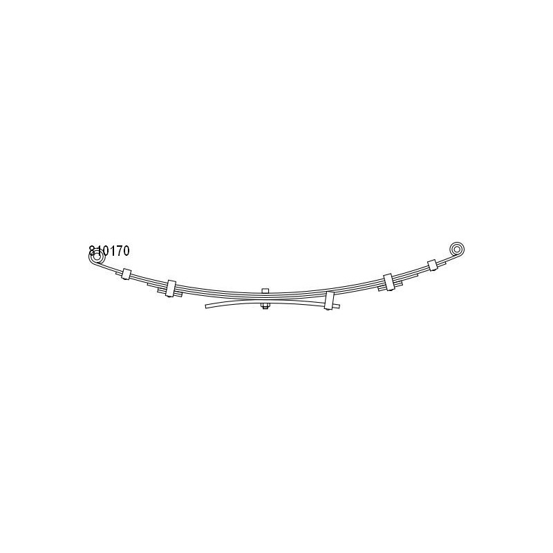 Federnpaket Hinterachse 10.810.170.00 kaufen | CS Germany