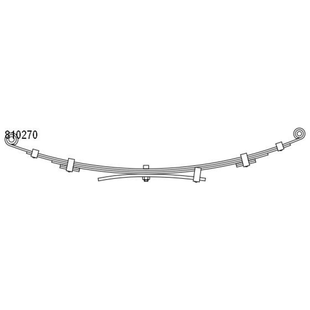 Federnpaket Hinterachse 10.810.270.00 kaufen | CS Germany