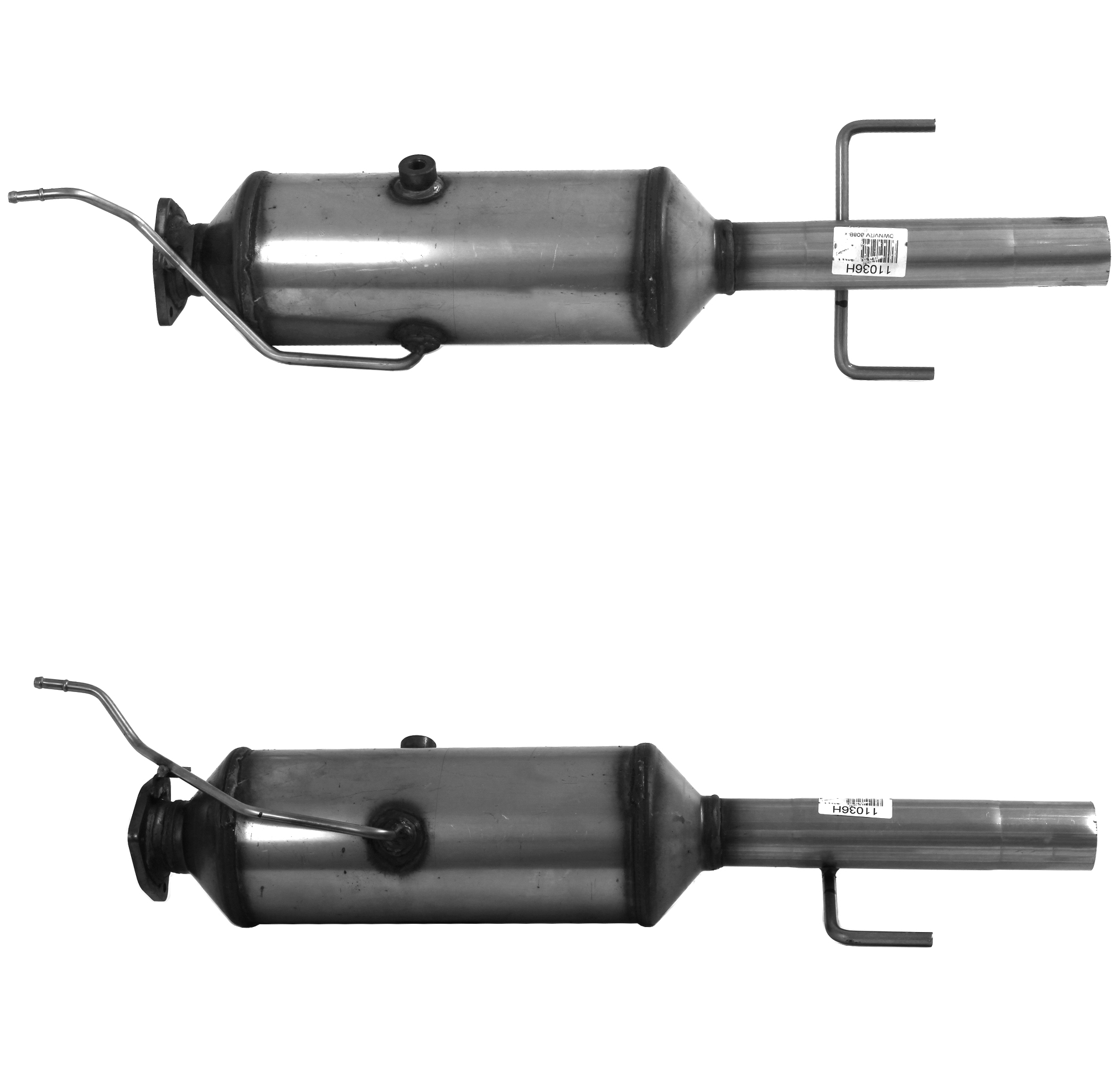BM CATALYSTS BM11036H Approved Ruß-/Partikelfilter, Abgasanlage für FIAT