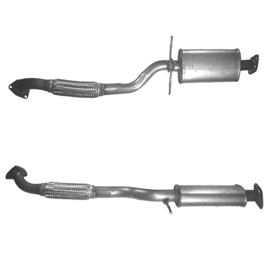 BM CATALYSTS BM50022 Abgasrohr für HYUNDAI