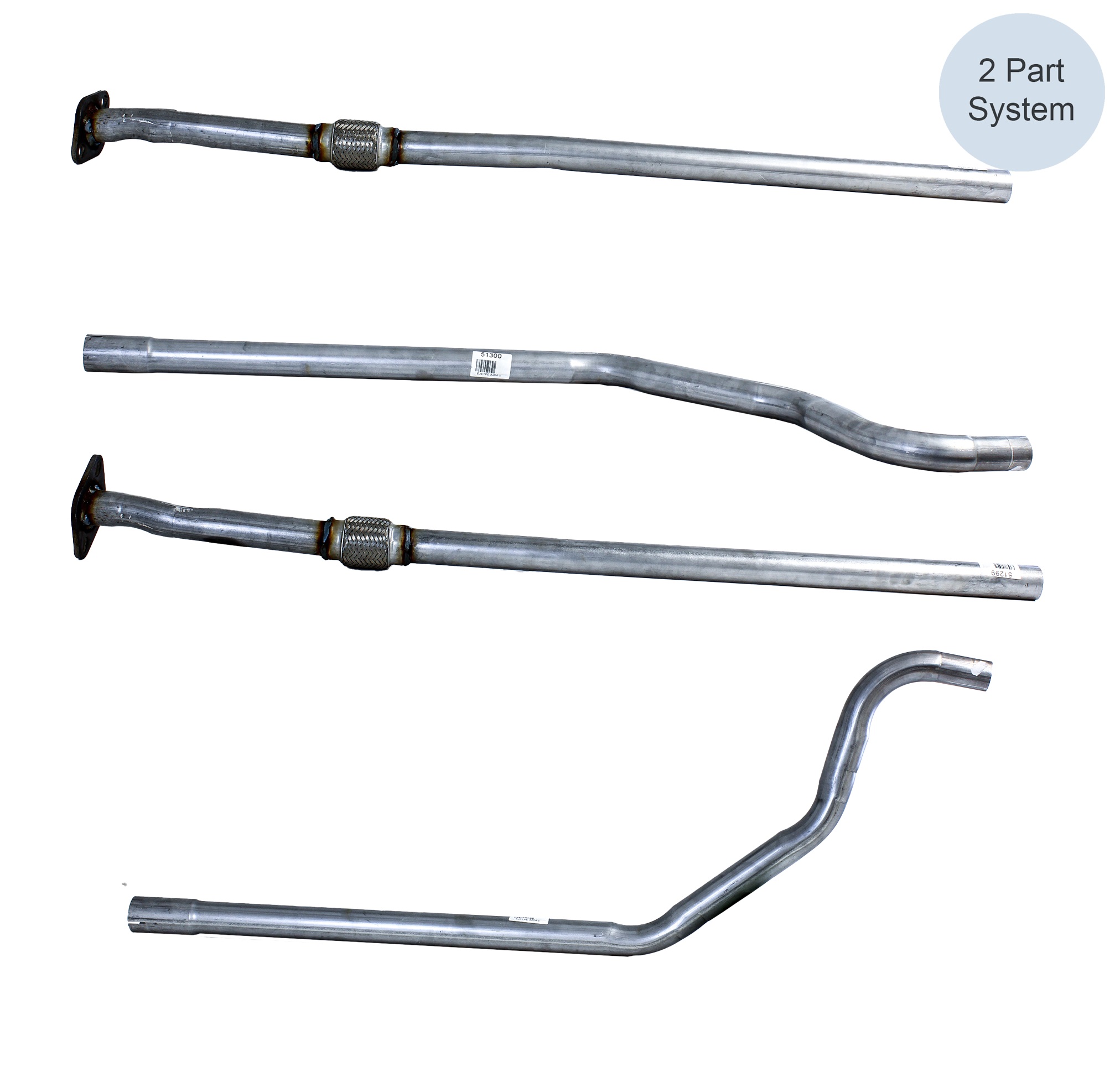 BM CATALYSTS BM50107 Abgasrohr für FIAT