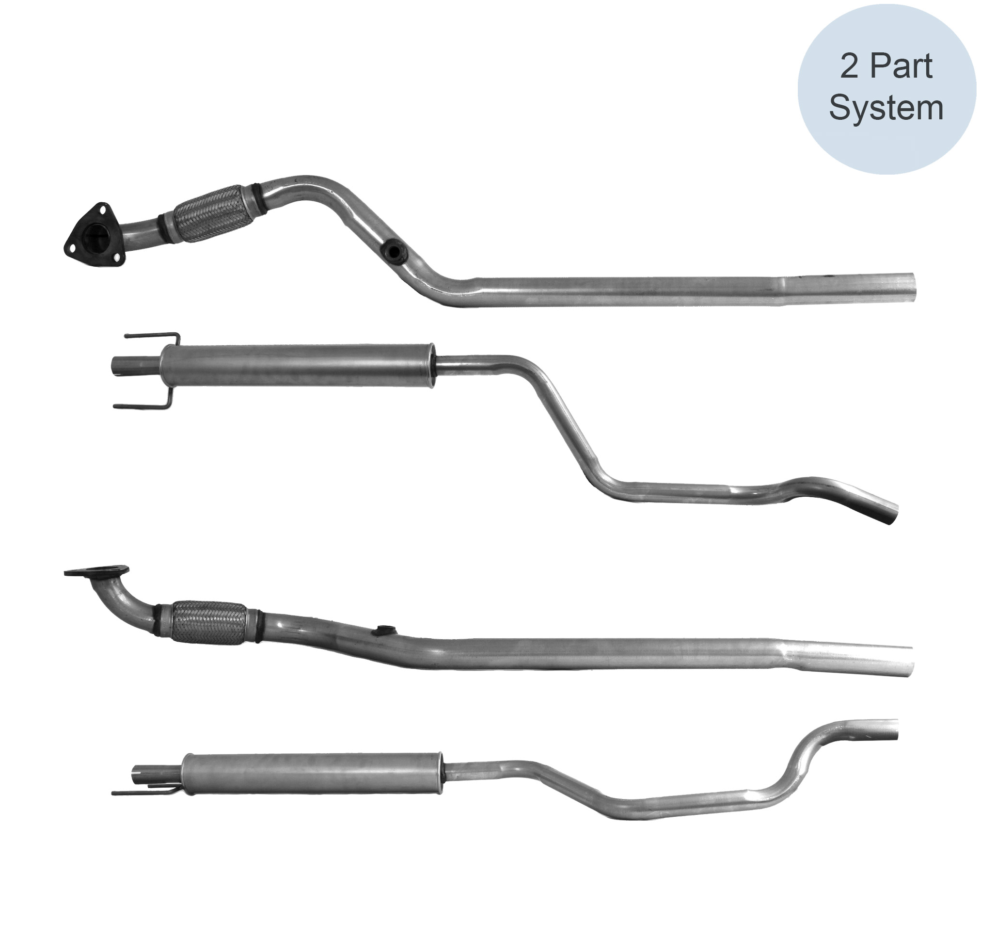 BM CATALYSTS BM50154 Abgasrohr für OPEL VAUXHALL