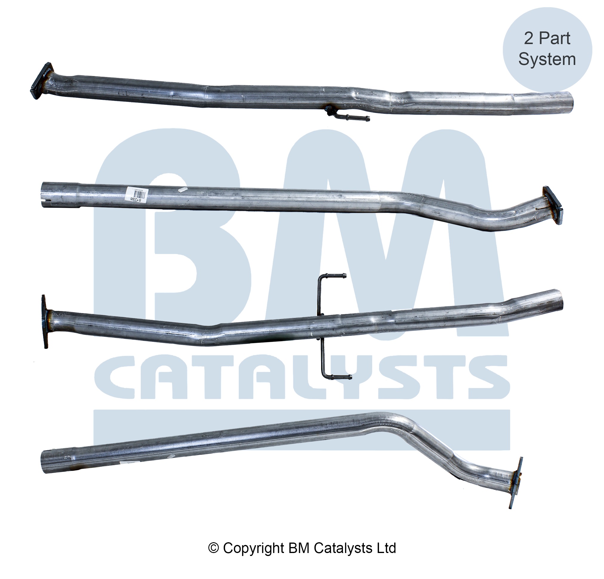 BM CATALYSTS BM50584 Abgasrohr für MAZDA