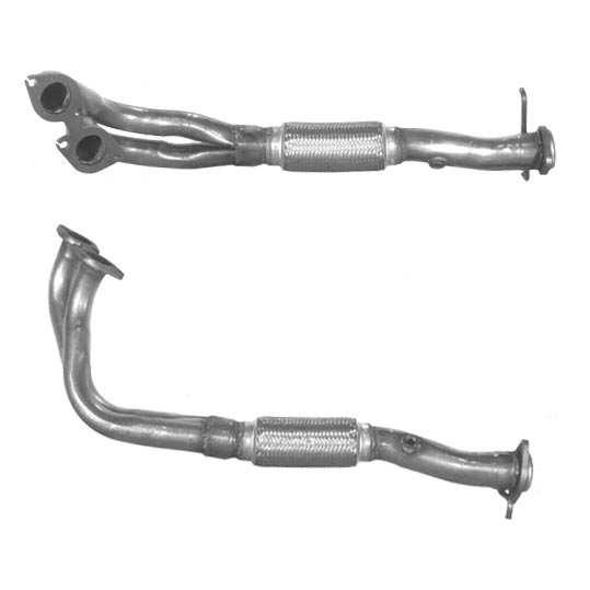 BM CATALYSTS BM70327 Abgasrohr für SAAB