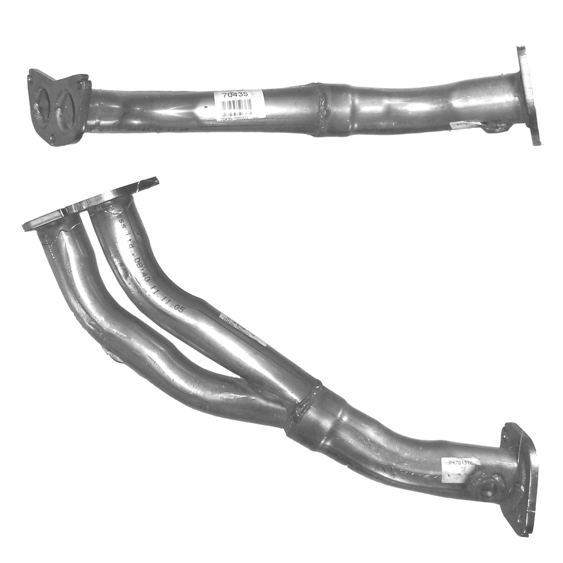 BM CATALYSTS BM70435 Abgasrohr für NISSAN