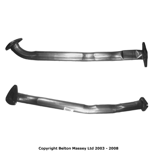 BM CATALYSTS BM70462 Abgasrohr für FIAT