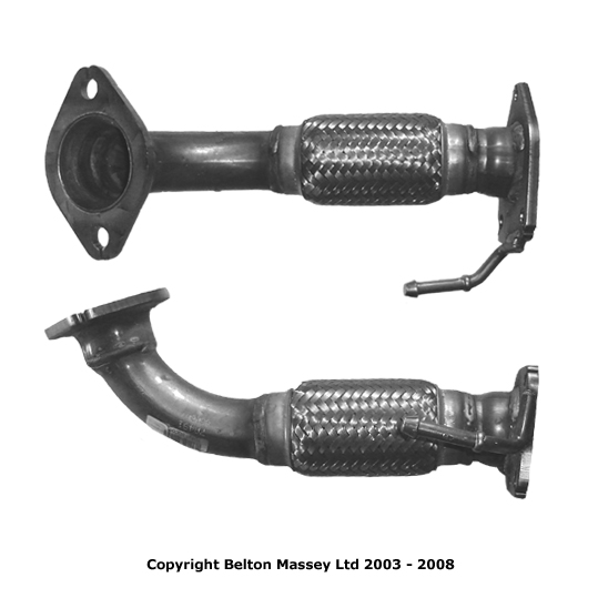 BM CATALYSTS BM70491 Abgasrohr für HONDA