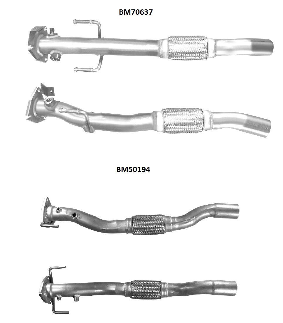 BM CATALYSTS BM70637 Abgasrohr für FIAT