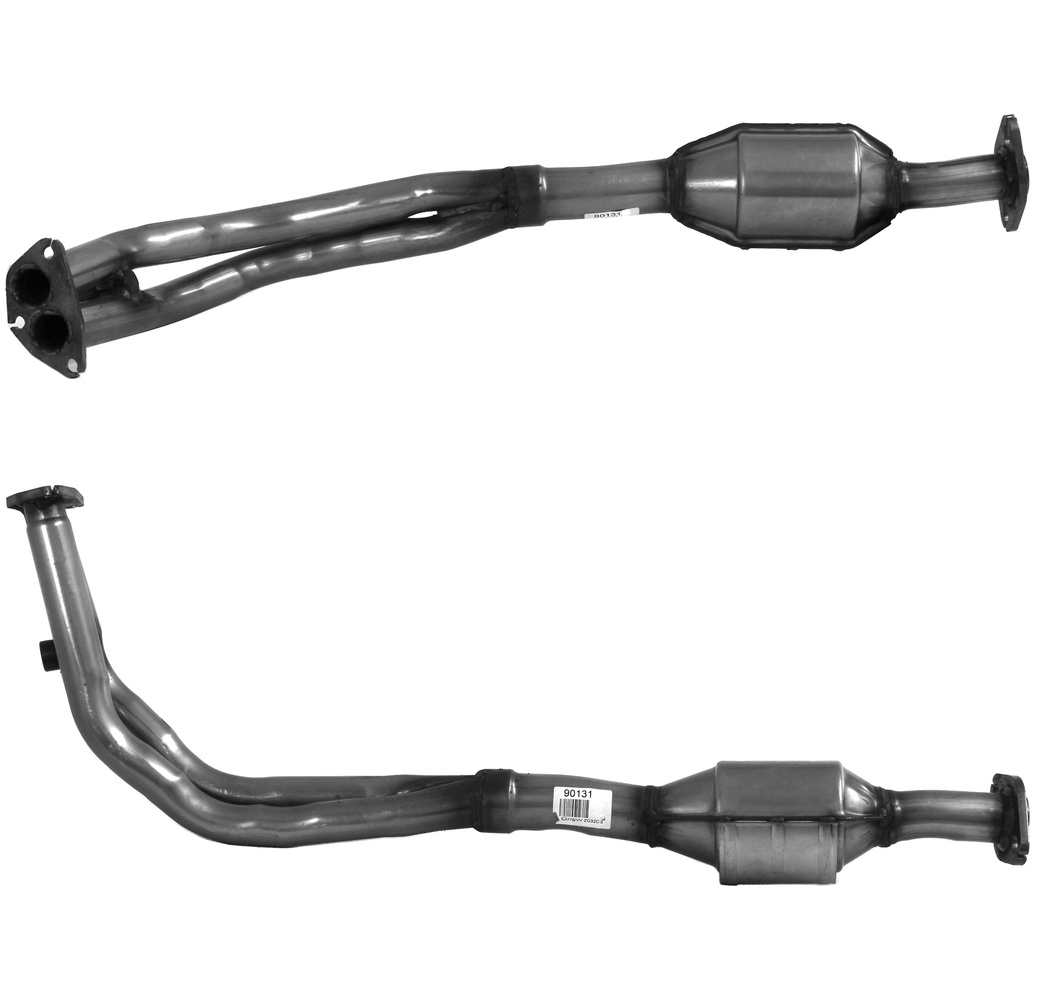 BM CATALYSTS BM90131H Approved Katalysator für FIAT