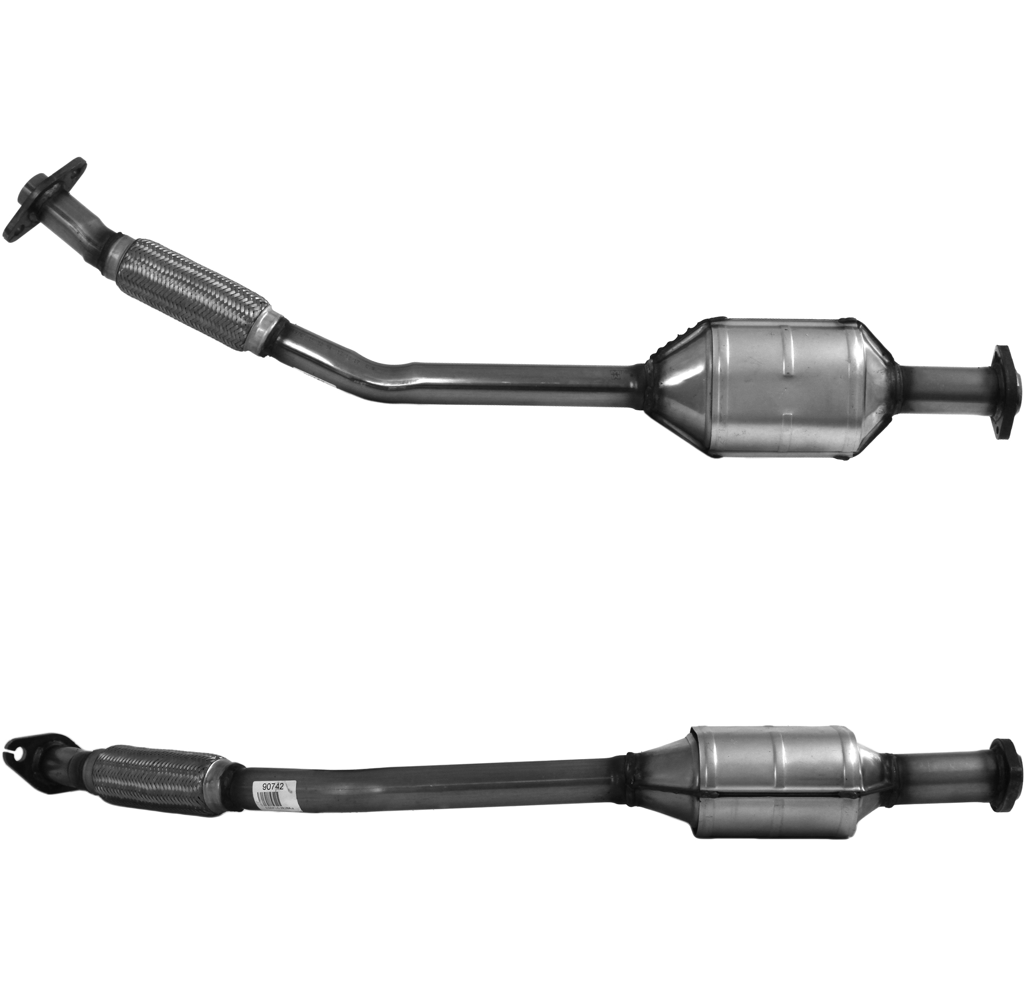 BM CATALYSTS BM90742H Approved Katalysator für OPEL VAUXHALL