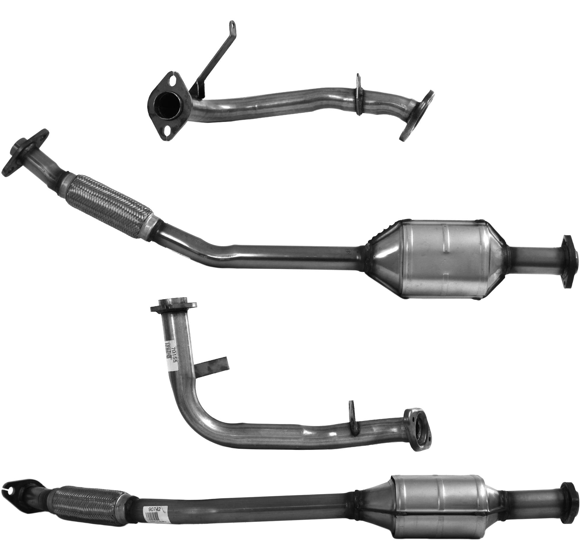 BM CATALYSTS BM91043H Approved Katalysator für OPEL VAUXHALL