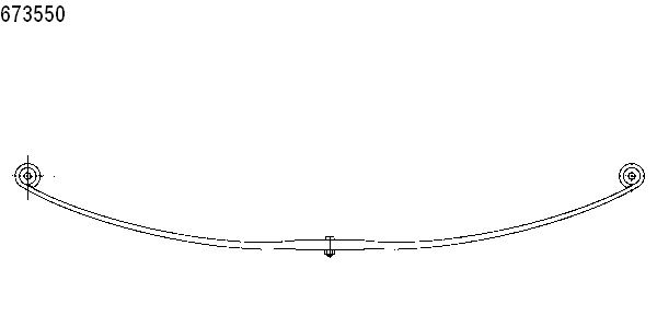 CS Germany 10.673.550.00 Federnpaket Hinterachse